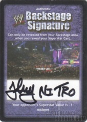 Backstage Signature - Johnny Nitro